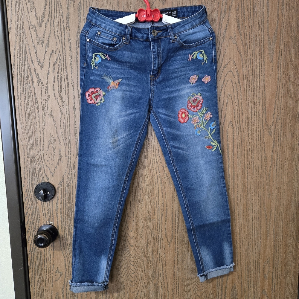 Ranbeeri Womens Skinny Jeans Sz 30